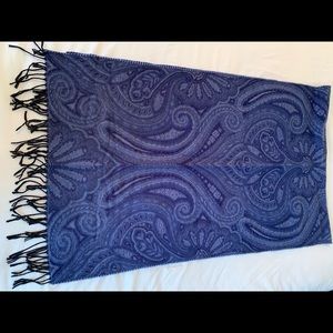 Lauren Ralph Lauren scarf paisley print 76”x22”